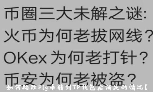 
如何处理Pig币转到TP钱包后消失的情况？